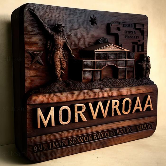 3D model Monrovia Liberia (STL)